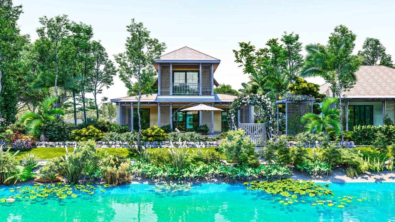 Windsor Lakes two-story home